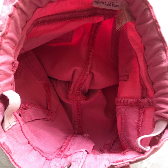 Truly Scrumptious Designed By Heidi Klum Pink Denim Jeans Pants Girls Size 5T - Picture 9 of 16